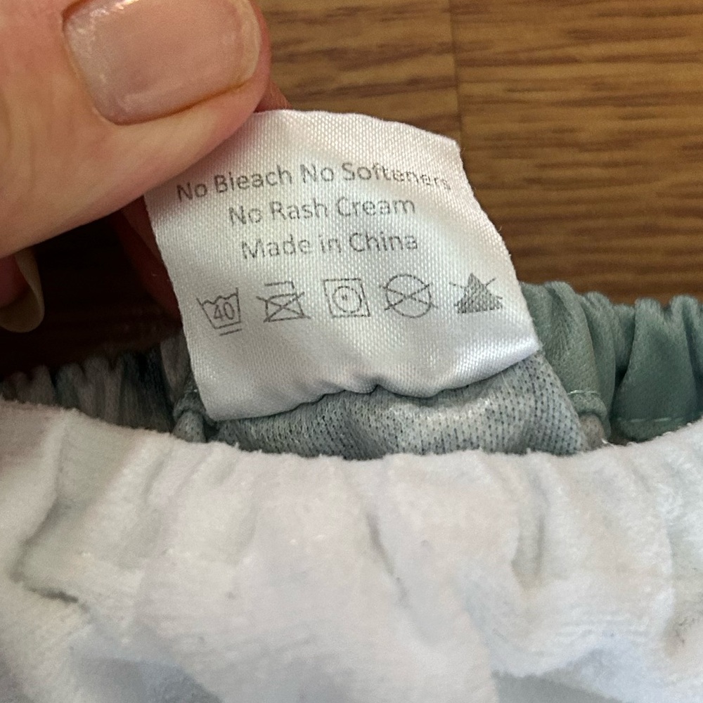 Polar Bear Print Pocket Diaper EUC - Picture 7 of 7